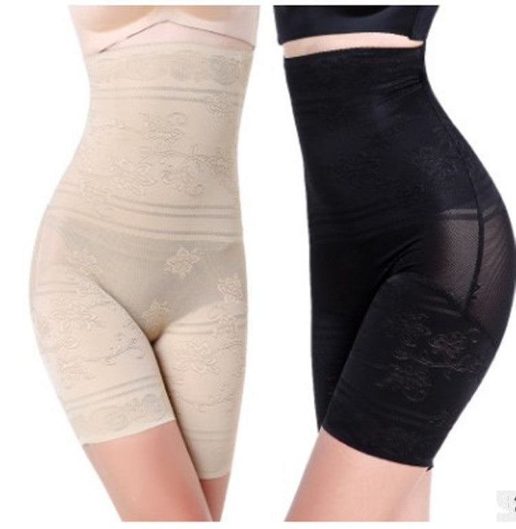 Thin Section High-waisted Abdominal Shapewear Pants Body Pants Plus Size Corset Panties Safety Pants