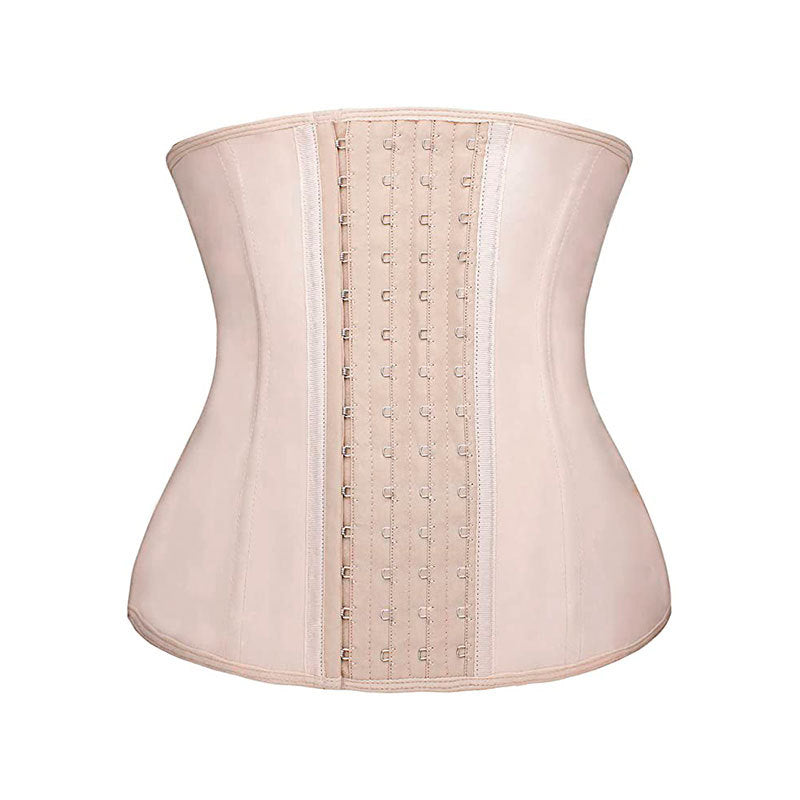 Bone Smooth Latex 4 Rows Shapewear Rubber Tummy Tuck Sports Girdle