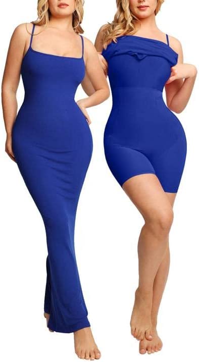 One-piece Shapewear Skirt Corset Waist Lifting Buttocks Breast Support Corset Cross-border 2 In 1 Undershirt Long Skirt Bodysuit