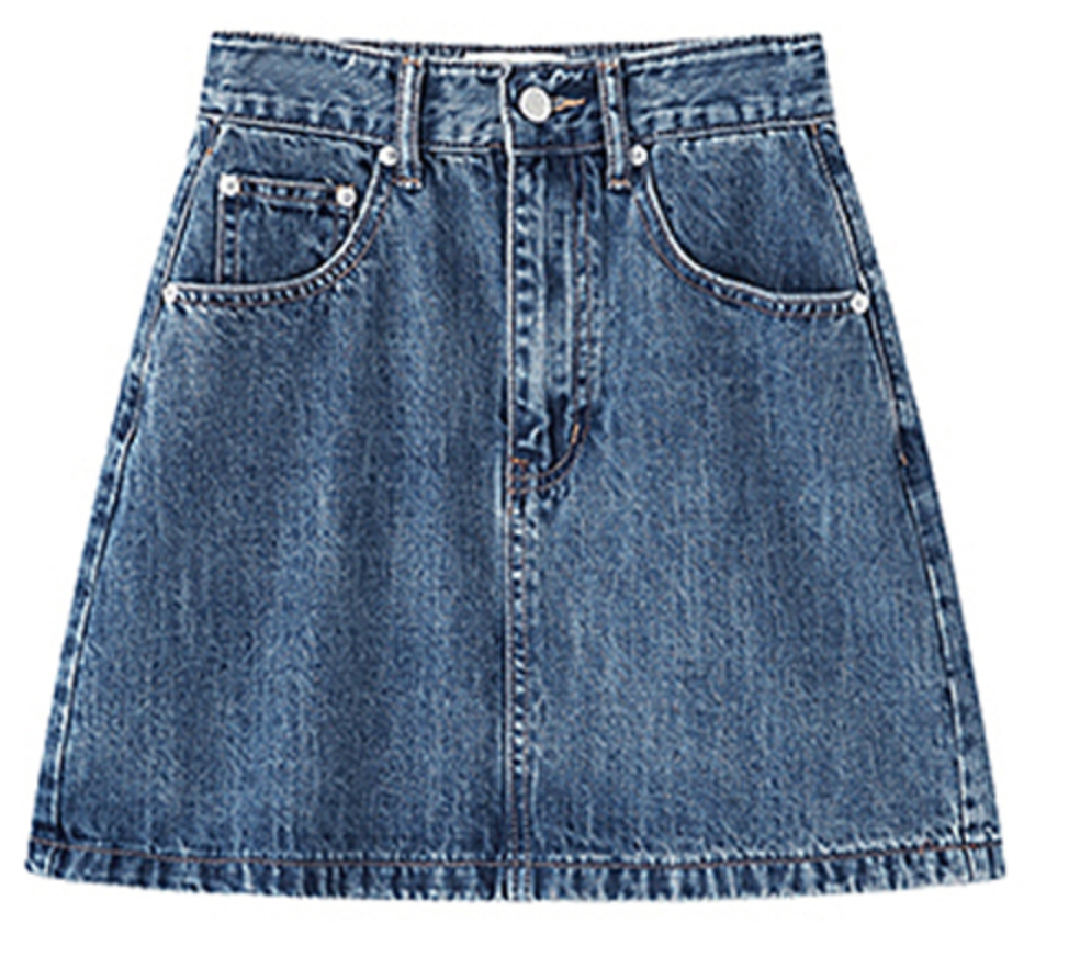 Barbie denim jacket female 2021 spring new short loose Korean version super popular blue jacket top aunt