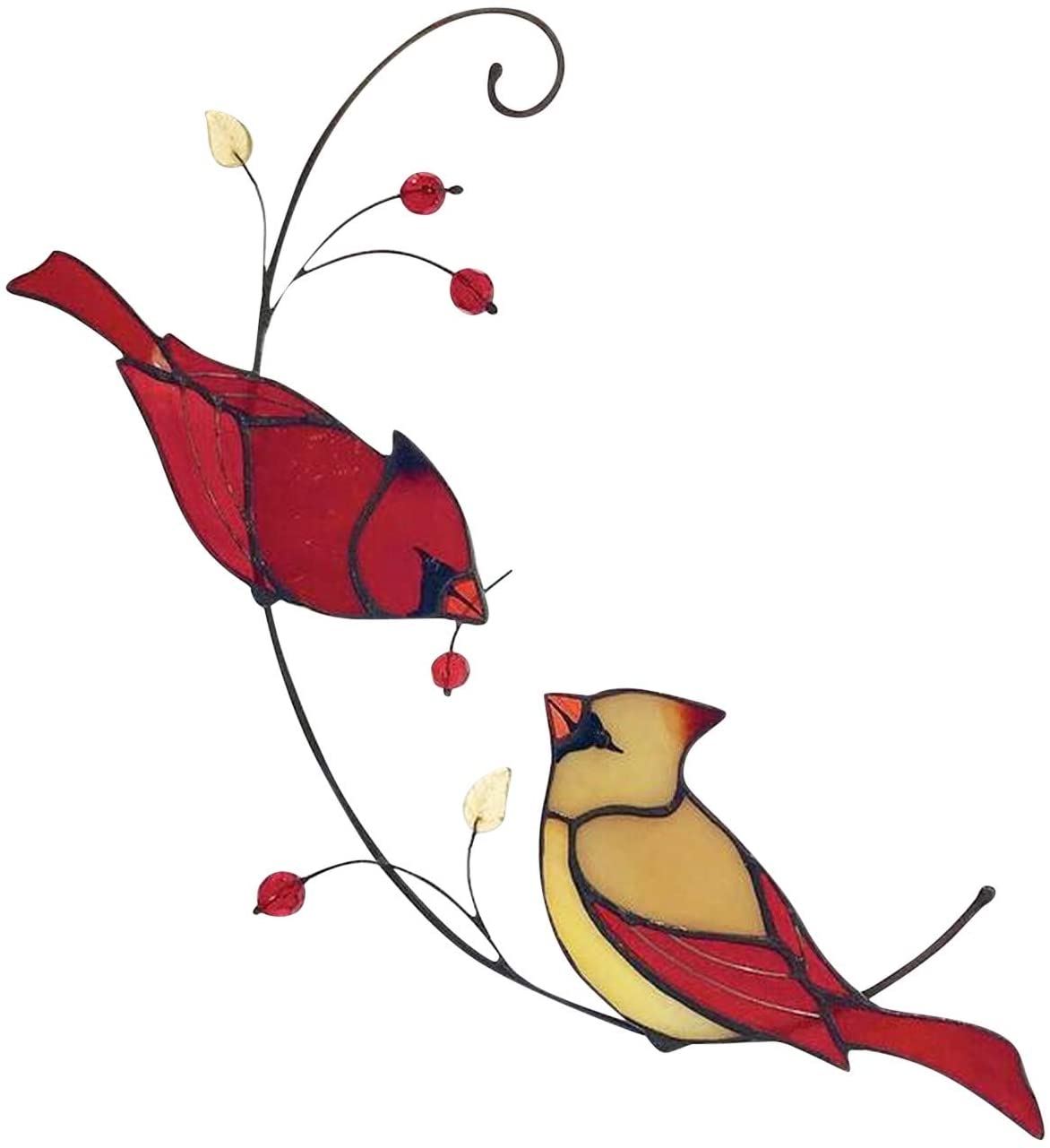 Birds Stained Glass Window Hangings Mothers Day Gift