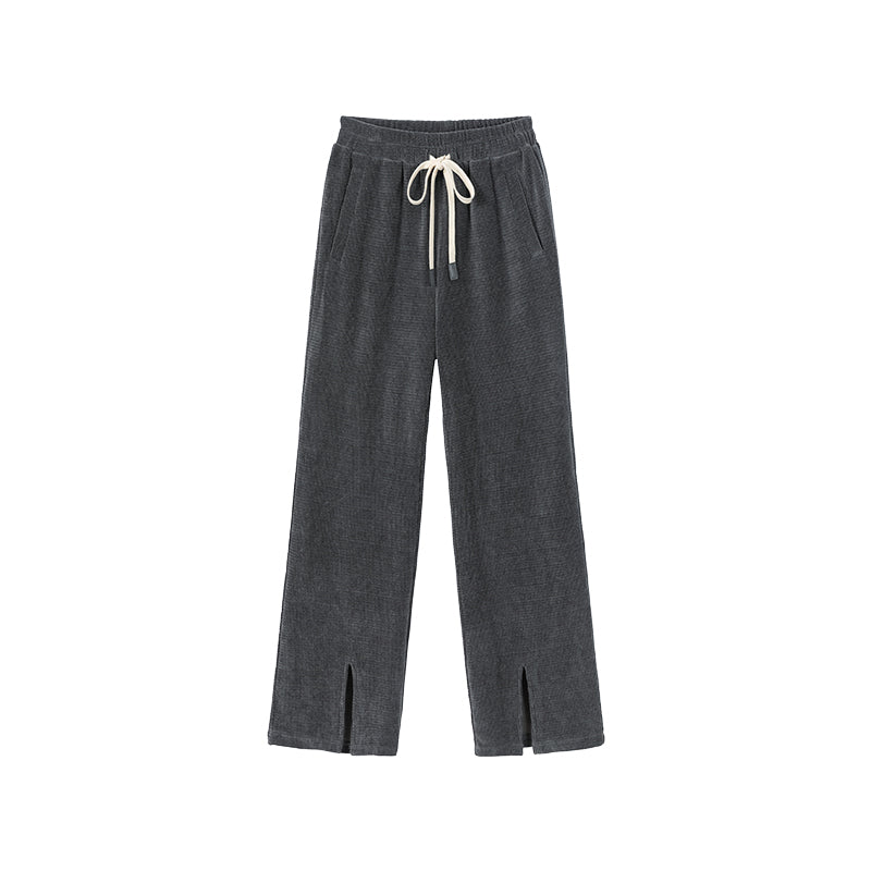 Straight wide leg pants autumn and winter casual pants pants thin